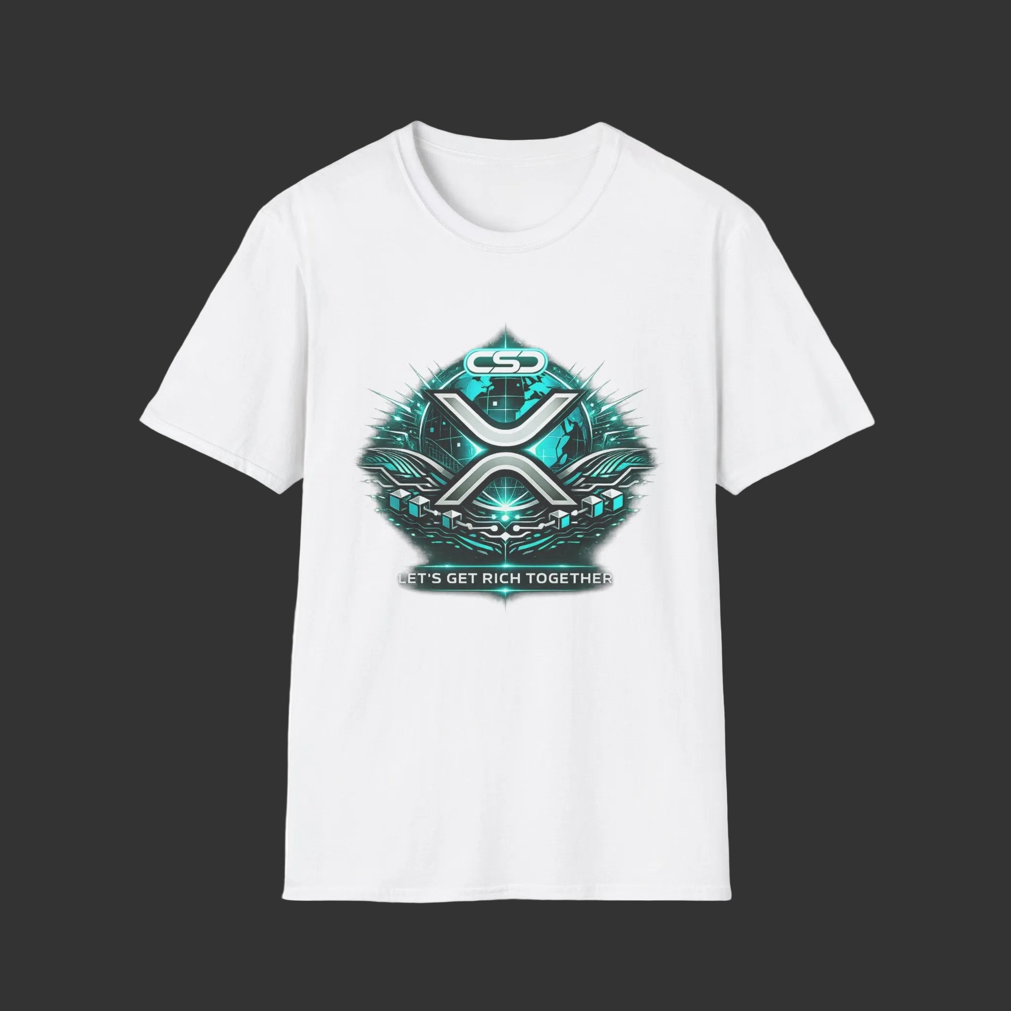 XRP "Let's Get Rich Together" T-Shirt