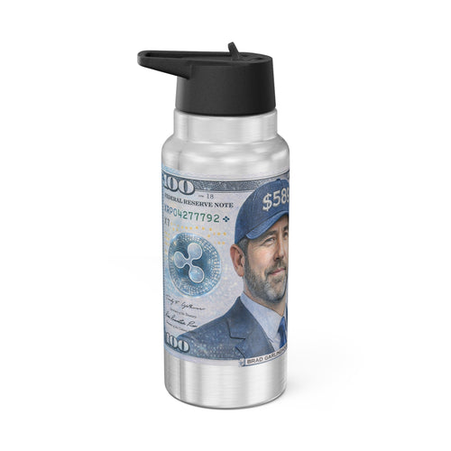 32oz Brad Garlinghouse $100 XRP Tumbler